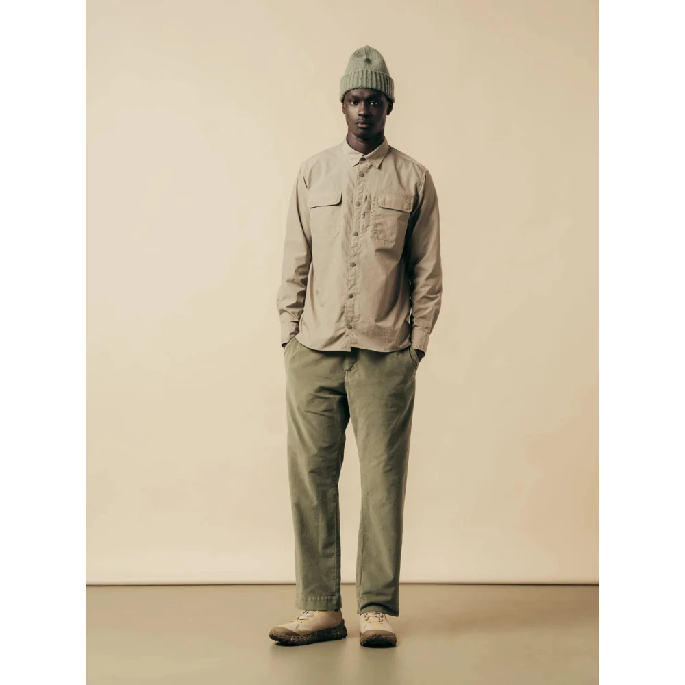 Kestin Moleskin Timmerman Broek Green Heren