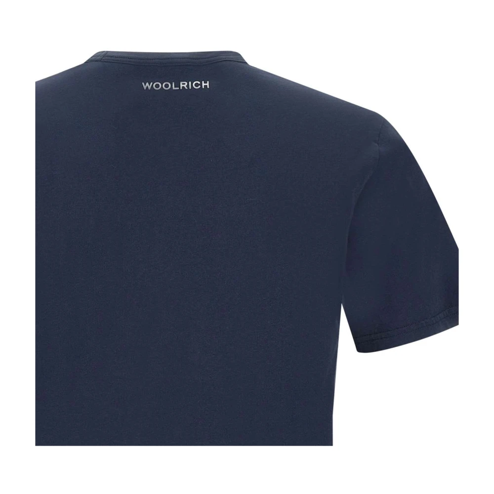 Woolrich Stijlvolle T-shirts en Polos Blue Heren