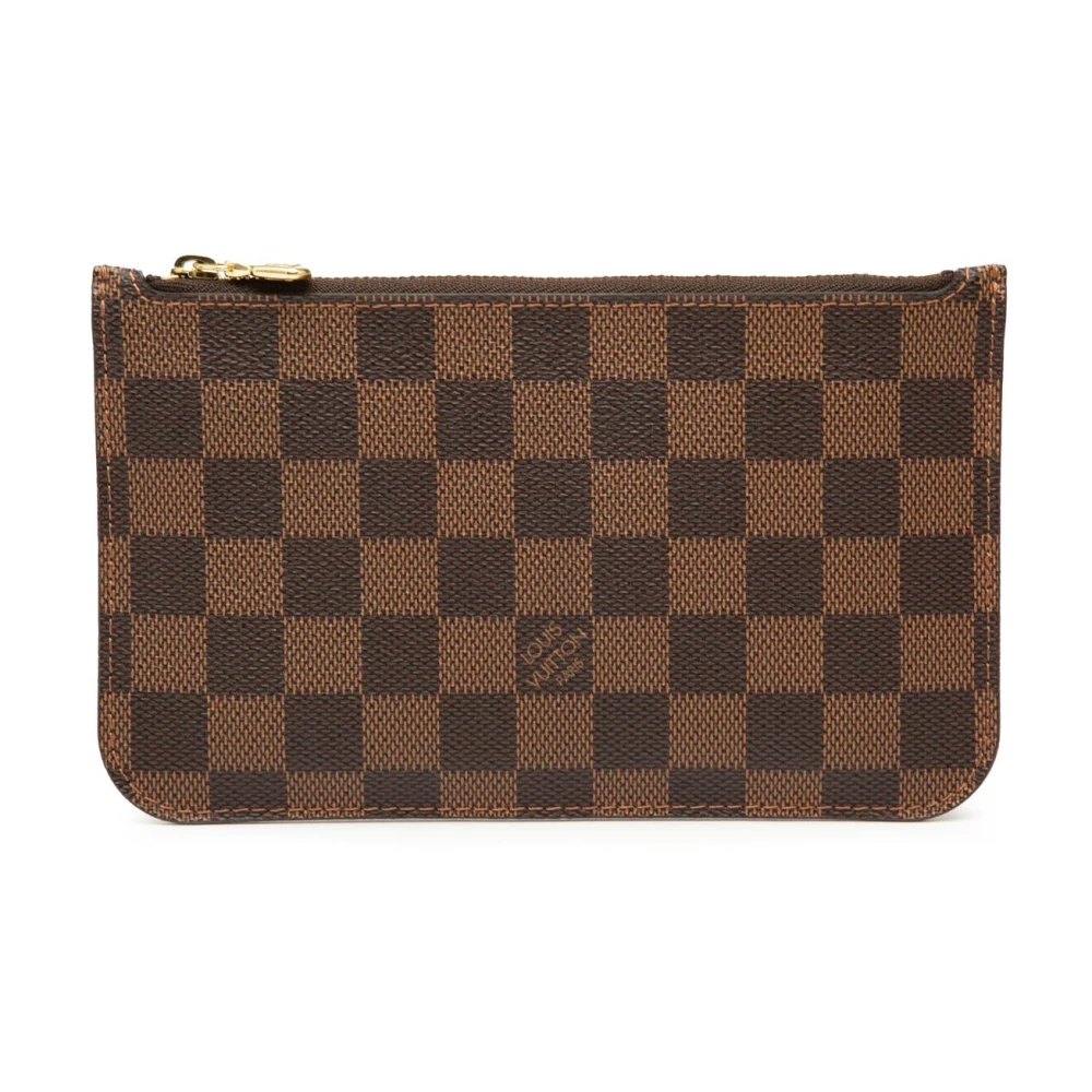 Louis Vuitton Vintage Women's Brown Pre-Owned Zip Pouch