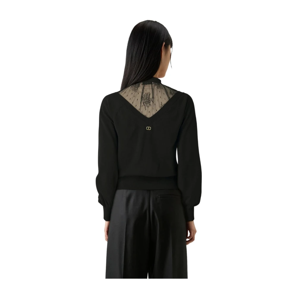 Twinset Basis Trui Black Dames