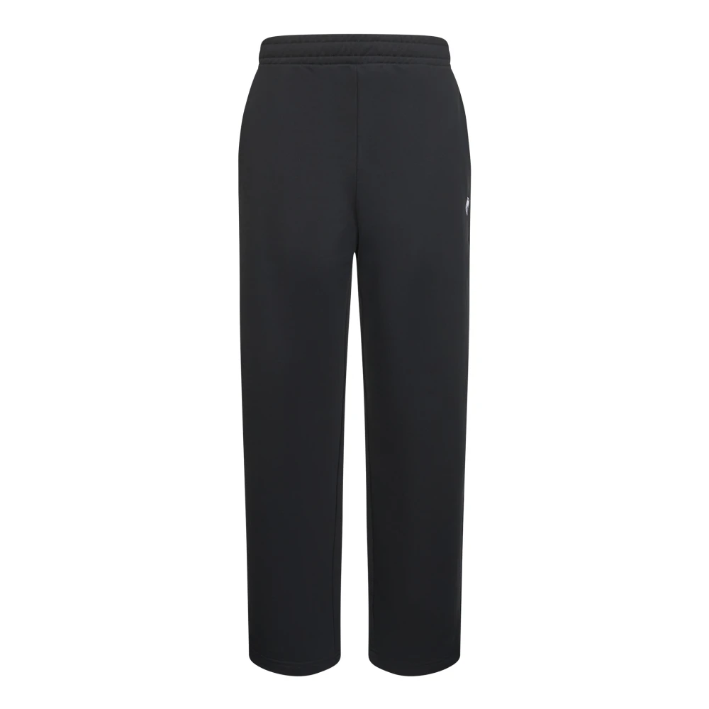 Marine Serre Women's Black Moon Logo Fleece Joggers - Sweatpants - M - Trousers