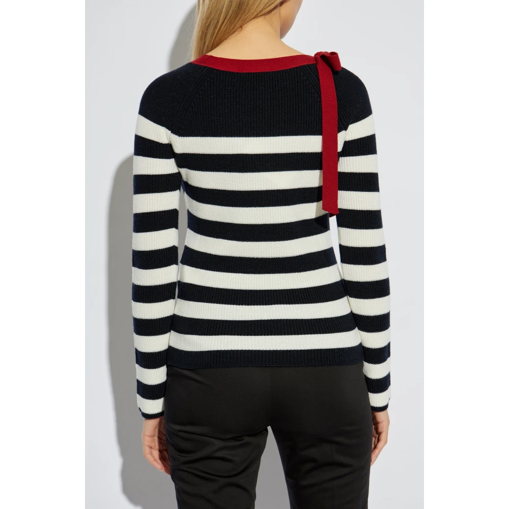 Max Mara Sweater Moxa Blue Dames