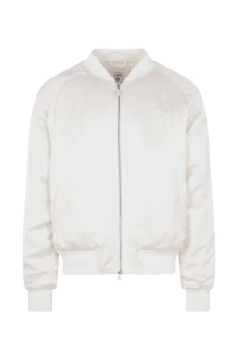 Silk Bomber Jacket