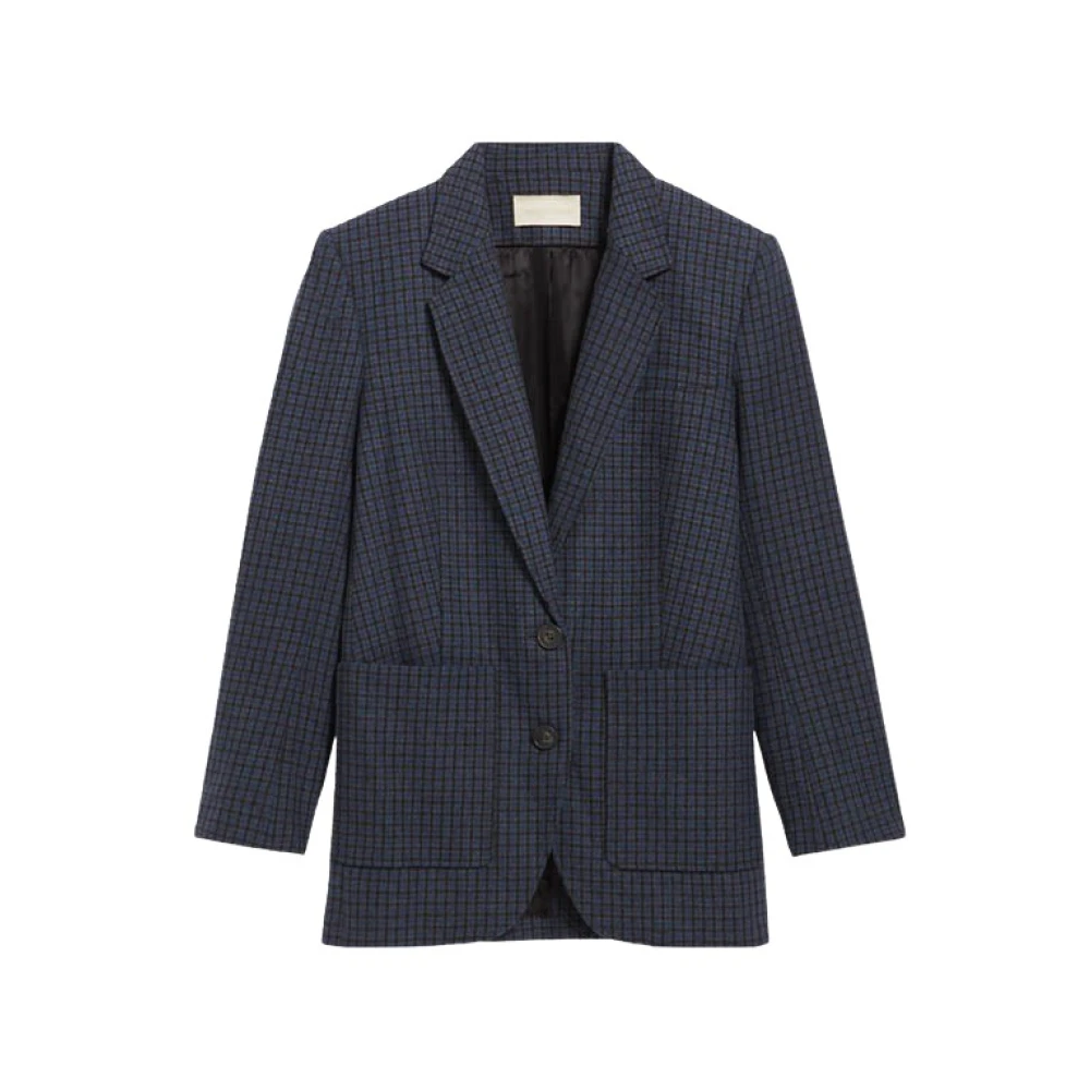 Vanessa Bruno Oversized Wollen Blazer Gray Dames