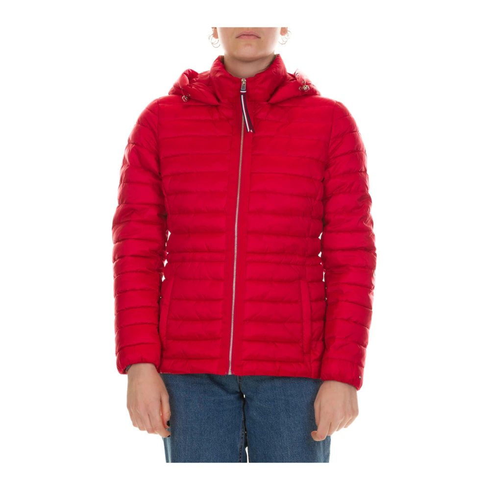 Tommy Hilfiger Piumini Jas Primary Red Dames