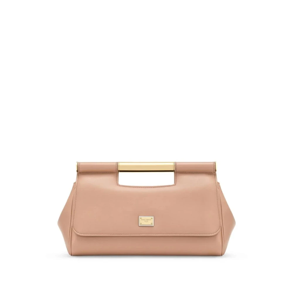 Dolce & Gabbana Women's Beige Vitello Plonge Handbag