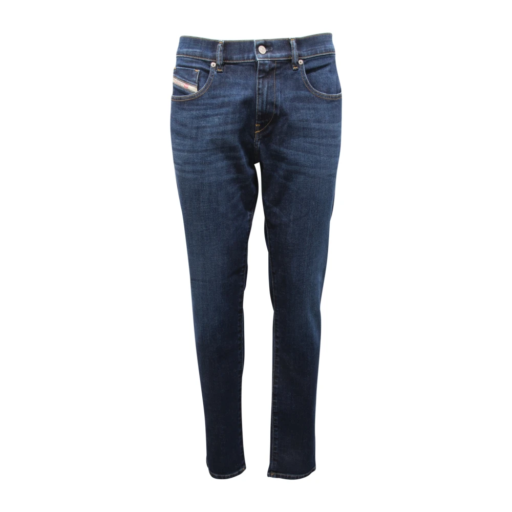 Diesel Men's Blue 2019 D-Strukt - Slim Fit Jeans - W38 - Jeans