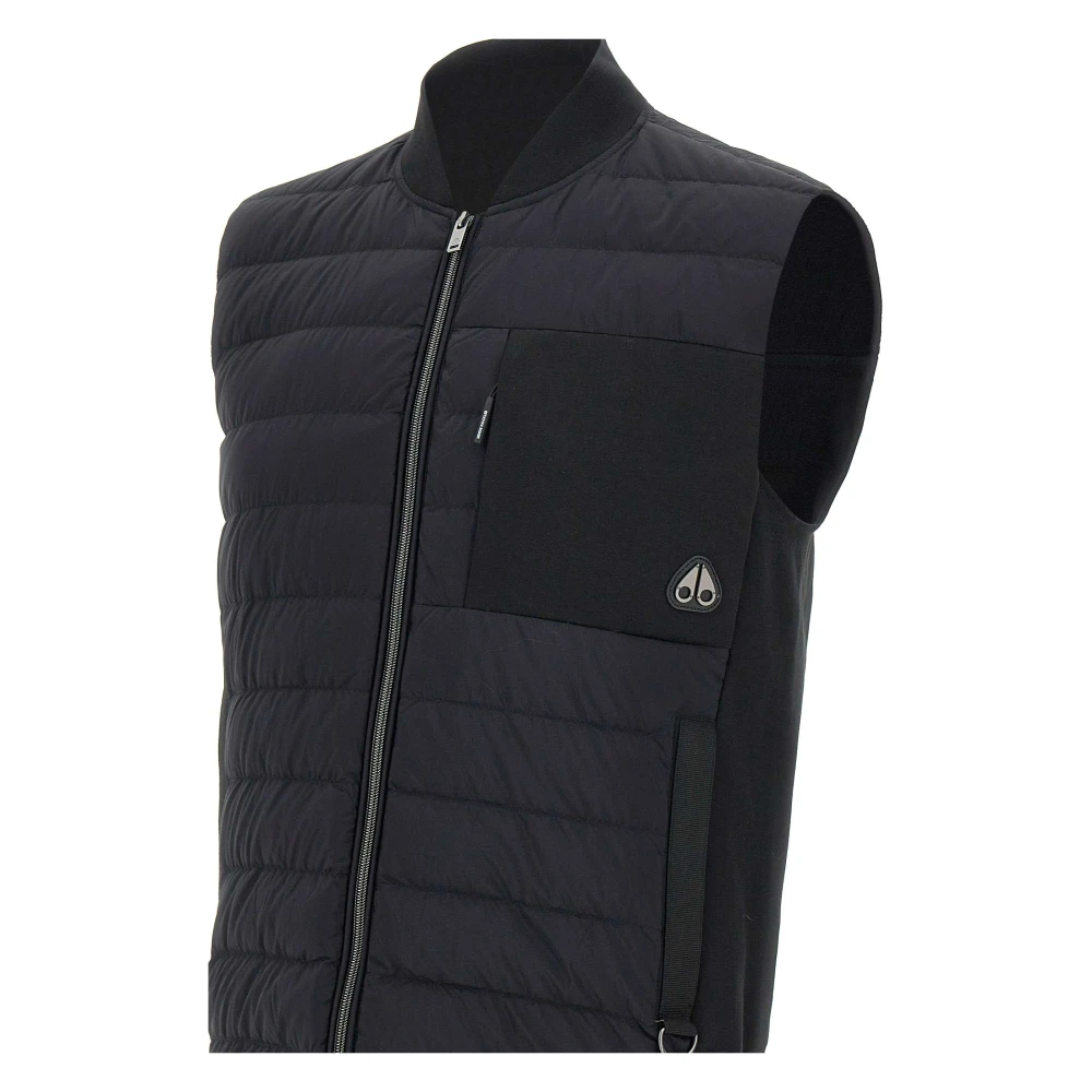 Moose Knuckles Explorer Vest Zwart Donsjas Black Heren