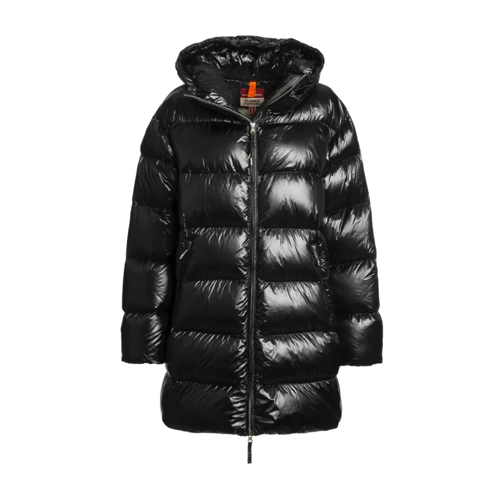 Parajumpers Women's Black Ivonne Long Down Jacket