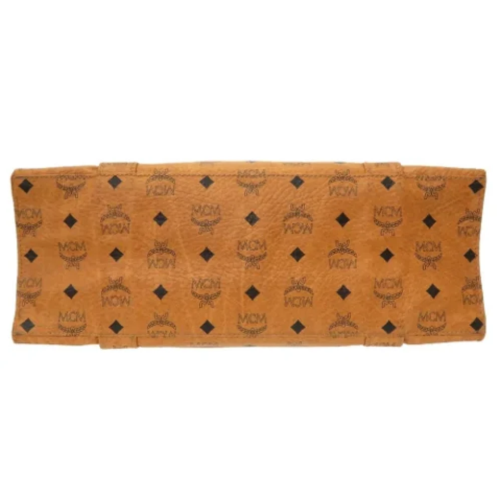 MCM Pre-owned Fabric totes Brown Dames