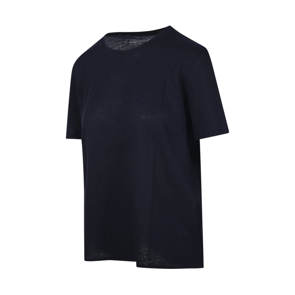 majestic filatures Marine T-shirt Blue Dames
