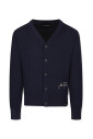 blue-v-neck-cardigan-with-logo-embroidery