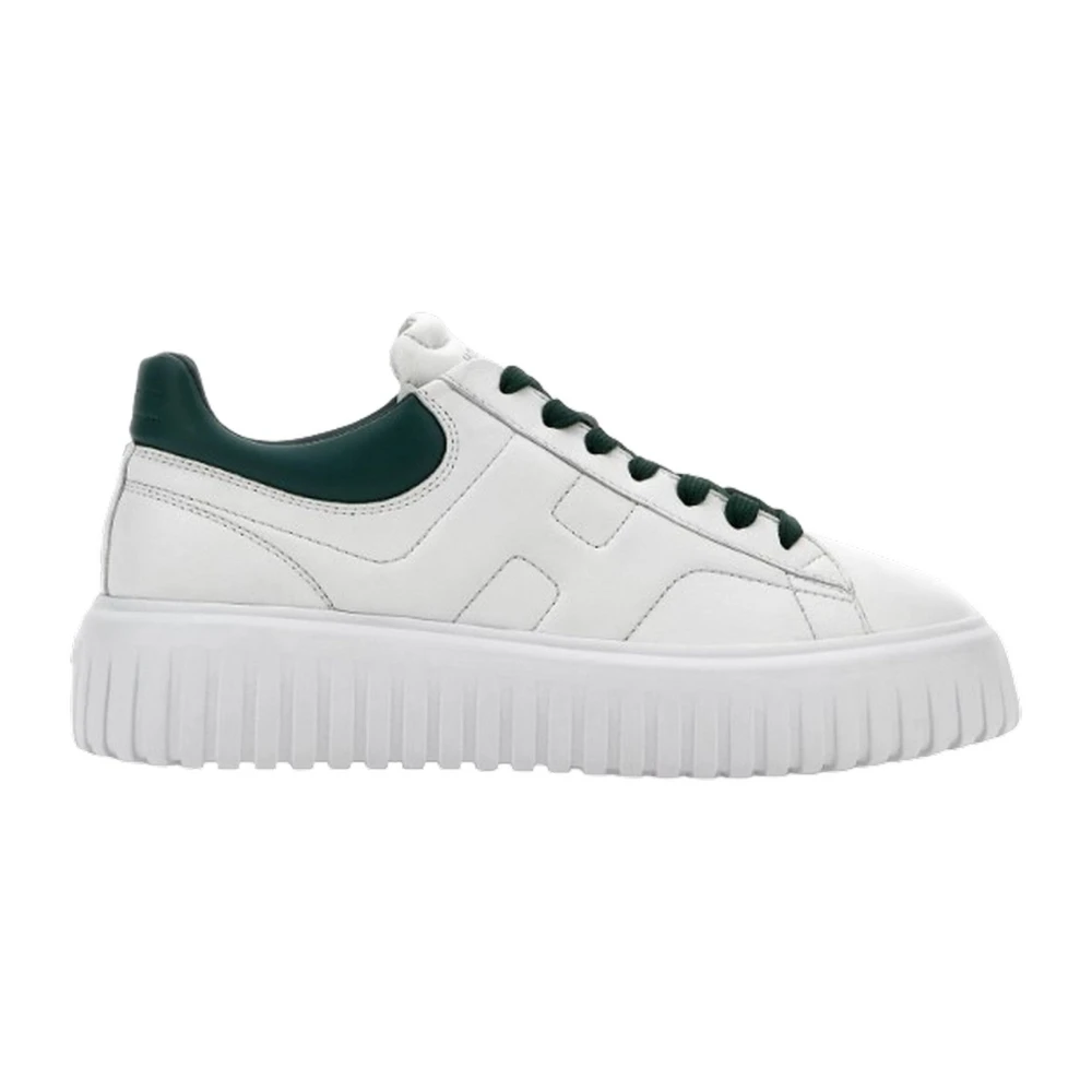 Hogan Leren Sneaker White Heren