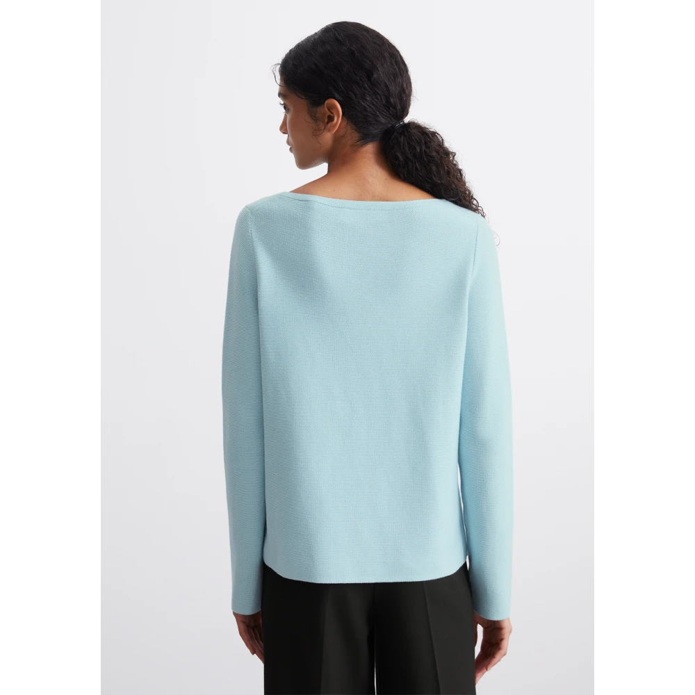 Marc O'Polo Sweater slim Blue Dames