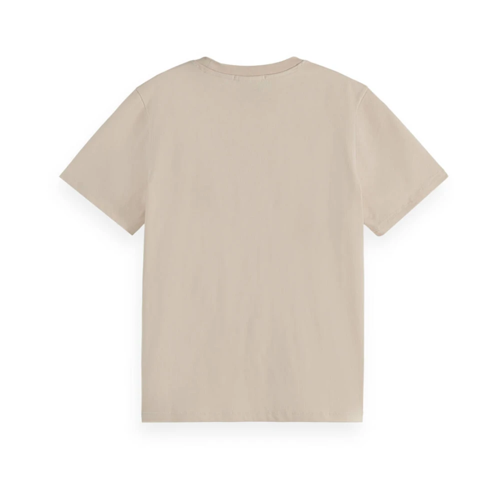 Scotch & Soda Artwork Regular T-shirt White Dames
