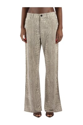 pantalon-imprime-python