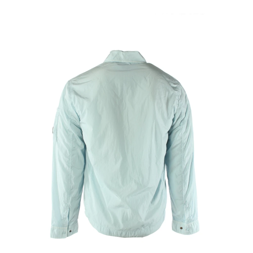 C.P. Company Blauwe Overshirt Chrome-r Stijl Blue Heren