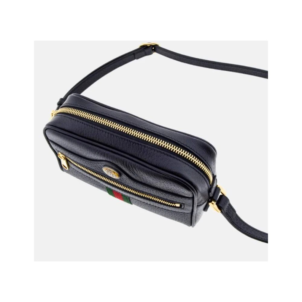 Gucci Ophidia Bandolier Tas Black Dames