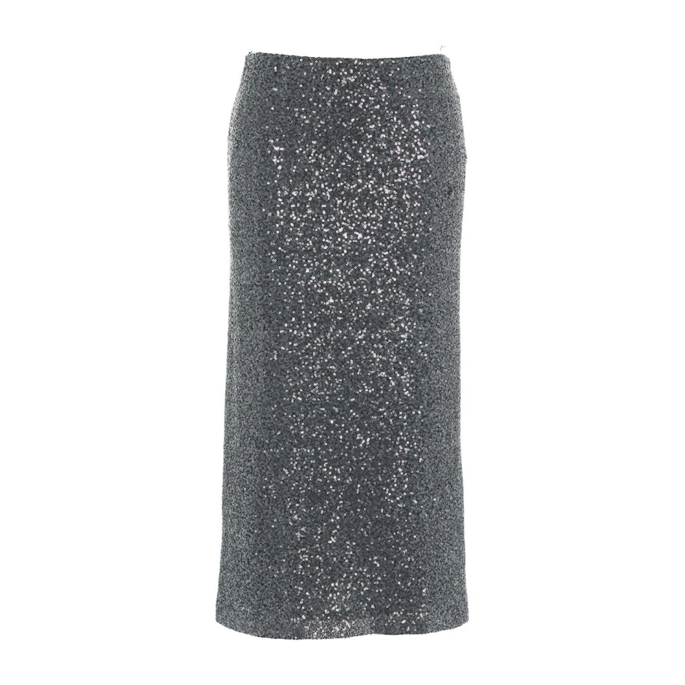 Ottod'Ame Zilveren Rok Aw24 Handwas Gray Dames