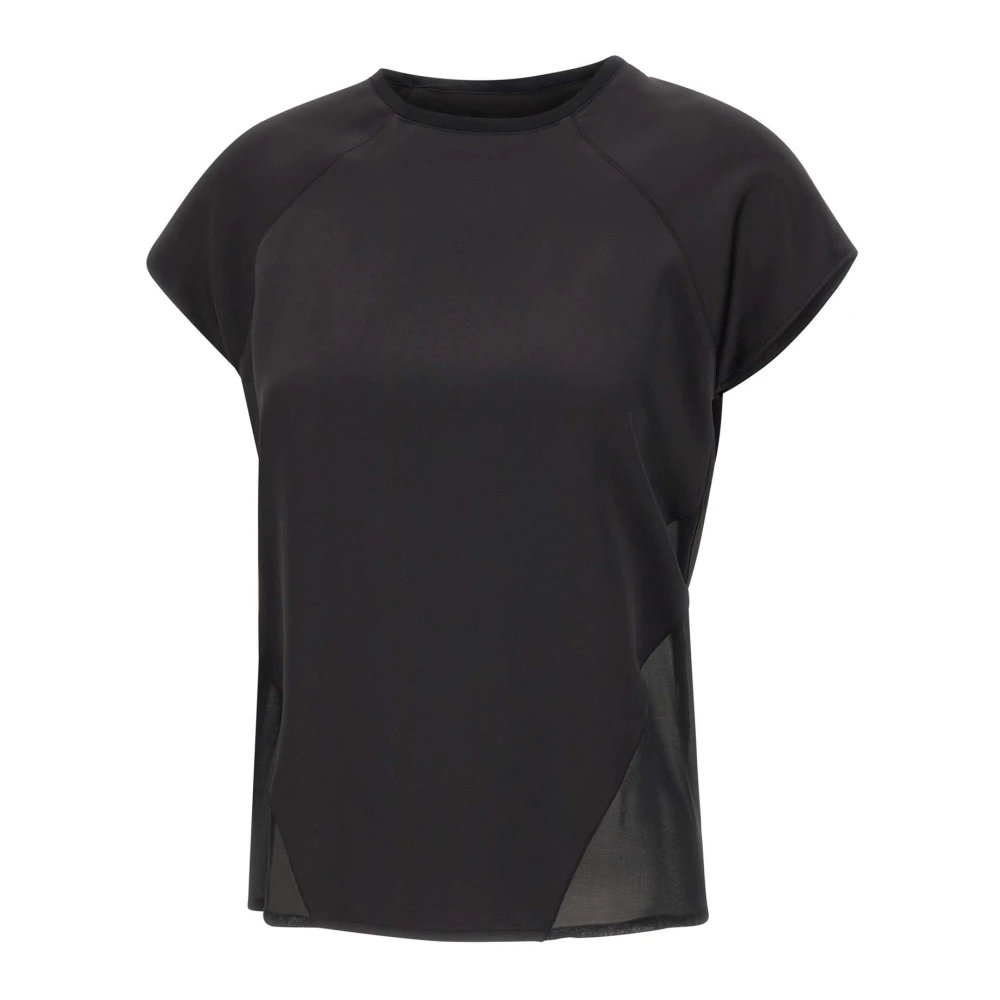 Liu Jo Svart Satin Top