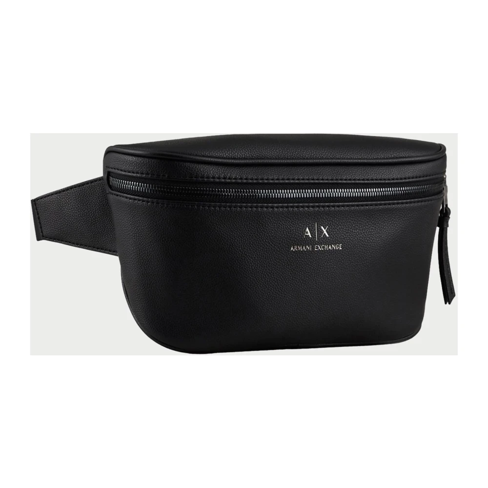 Armani Exchange Zwarte Crossbody Tas Black Heren