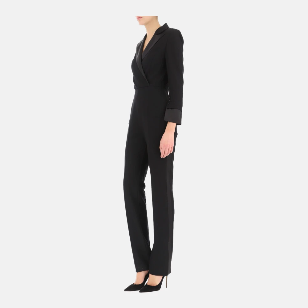 Guess Elegante Lange Jurk Black Dames