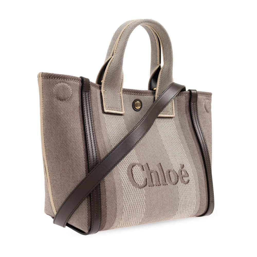 Chloé Handtas Draag Klein Beige Dames