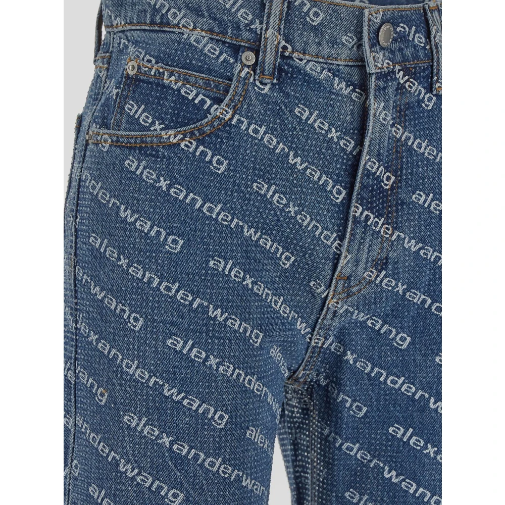alexander wang Dames Denim Mode Blue Dames