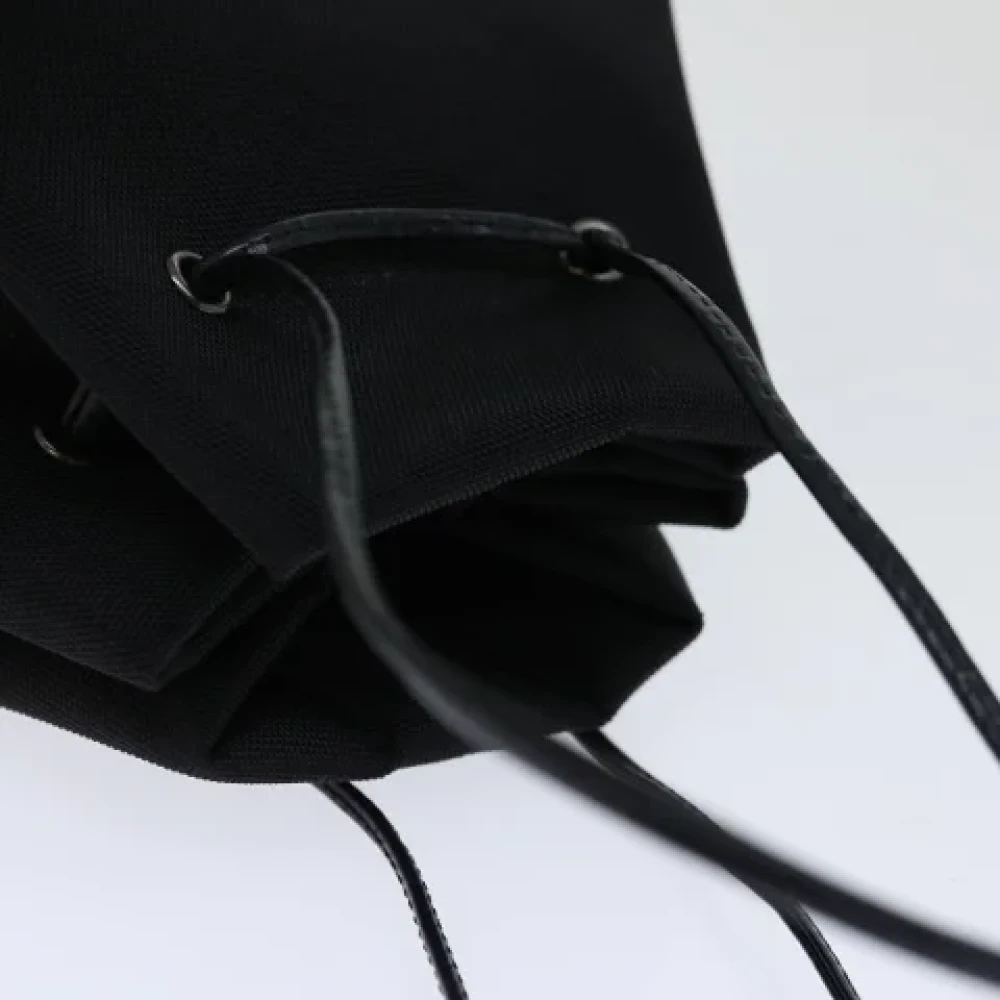 Gucci Vintage Pre-owned Canvas pouches Black Dames