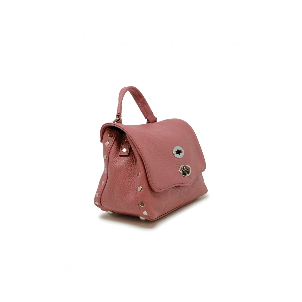 Zanellato Roze Leren Handtas Aw24 Pink Dames
