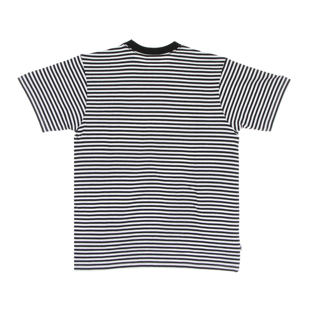 Obey Legacy Gestreept Shirt Zwart Multi Black Heren