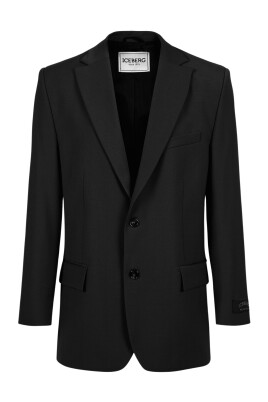 veste-noire-coupe-droite-en-laine-fraiche