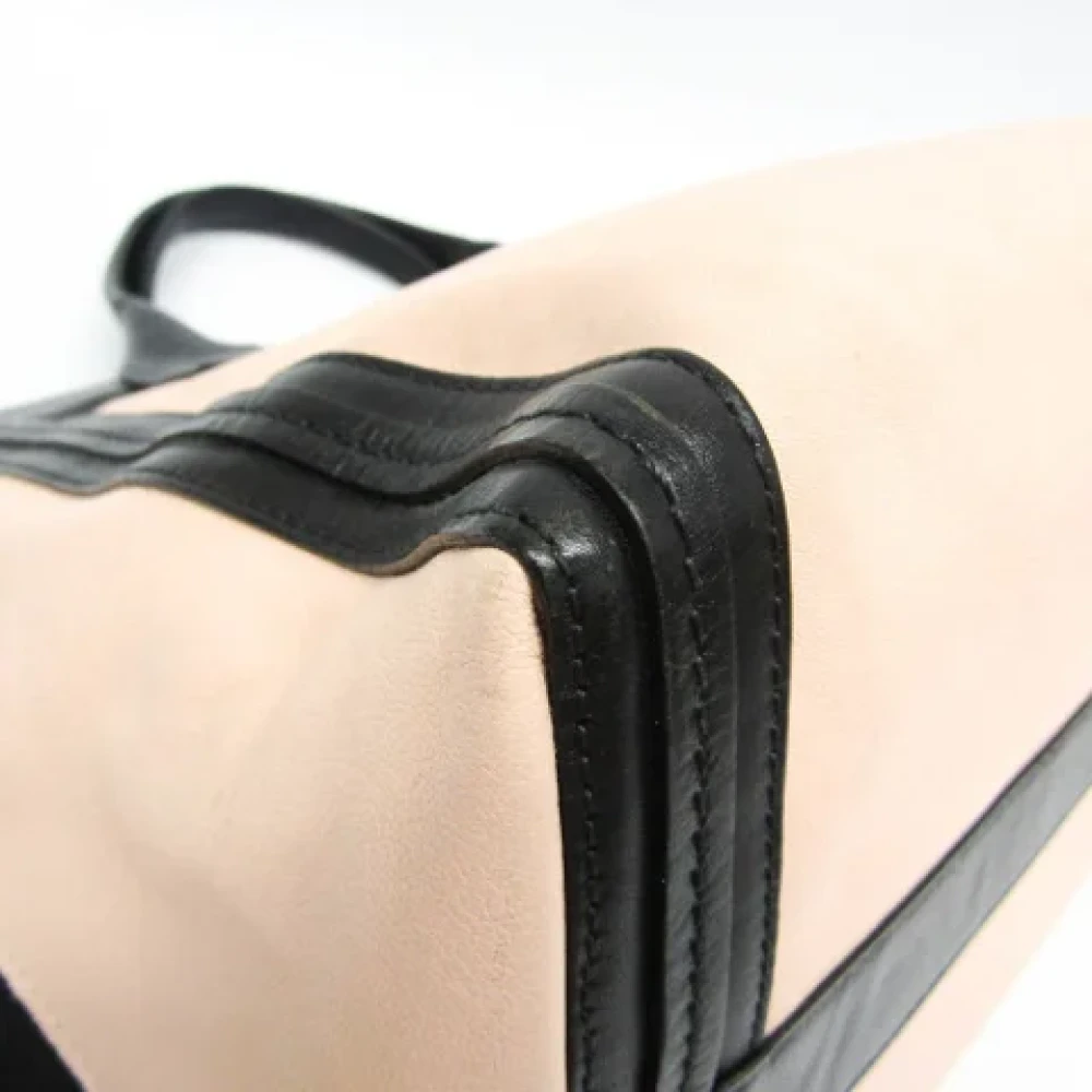 Chloé Pre-owned Leather handbags Beige Dames