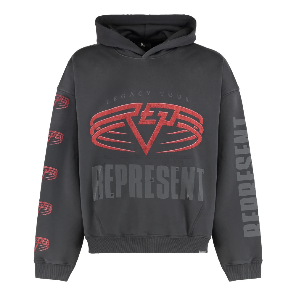 Represent Men's Gray Hoodies, M, Living Legacy Tour Hoodie
