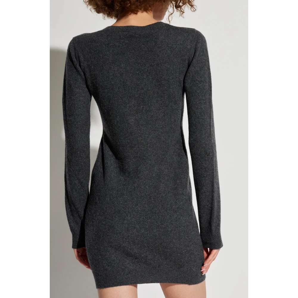Dsquared2 Wollen jurk Gray Dames