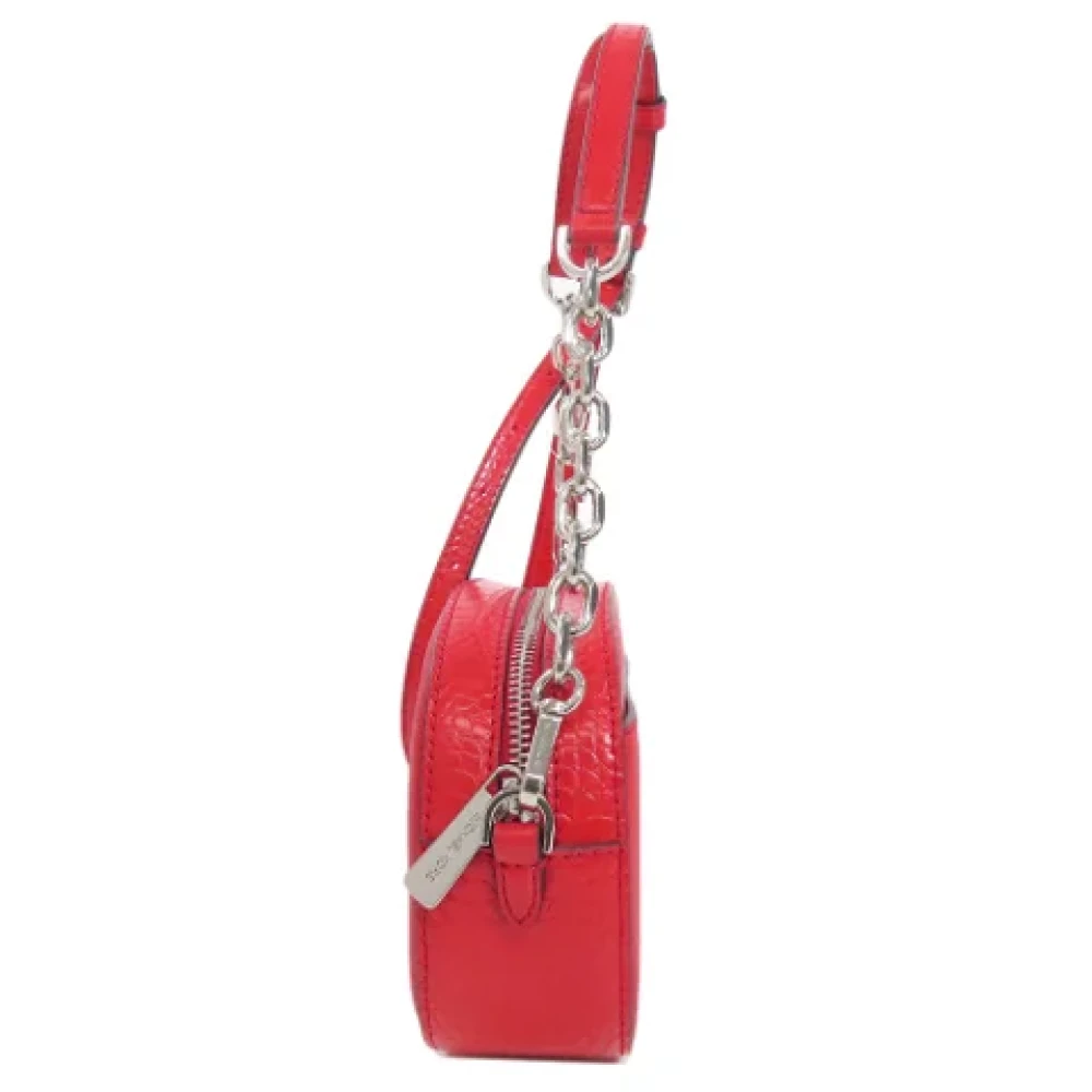 Michael Kors Pre-owned Leather shoulder-bags Red Dames