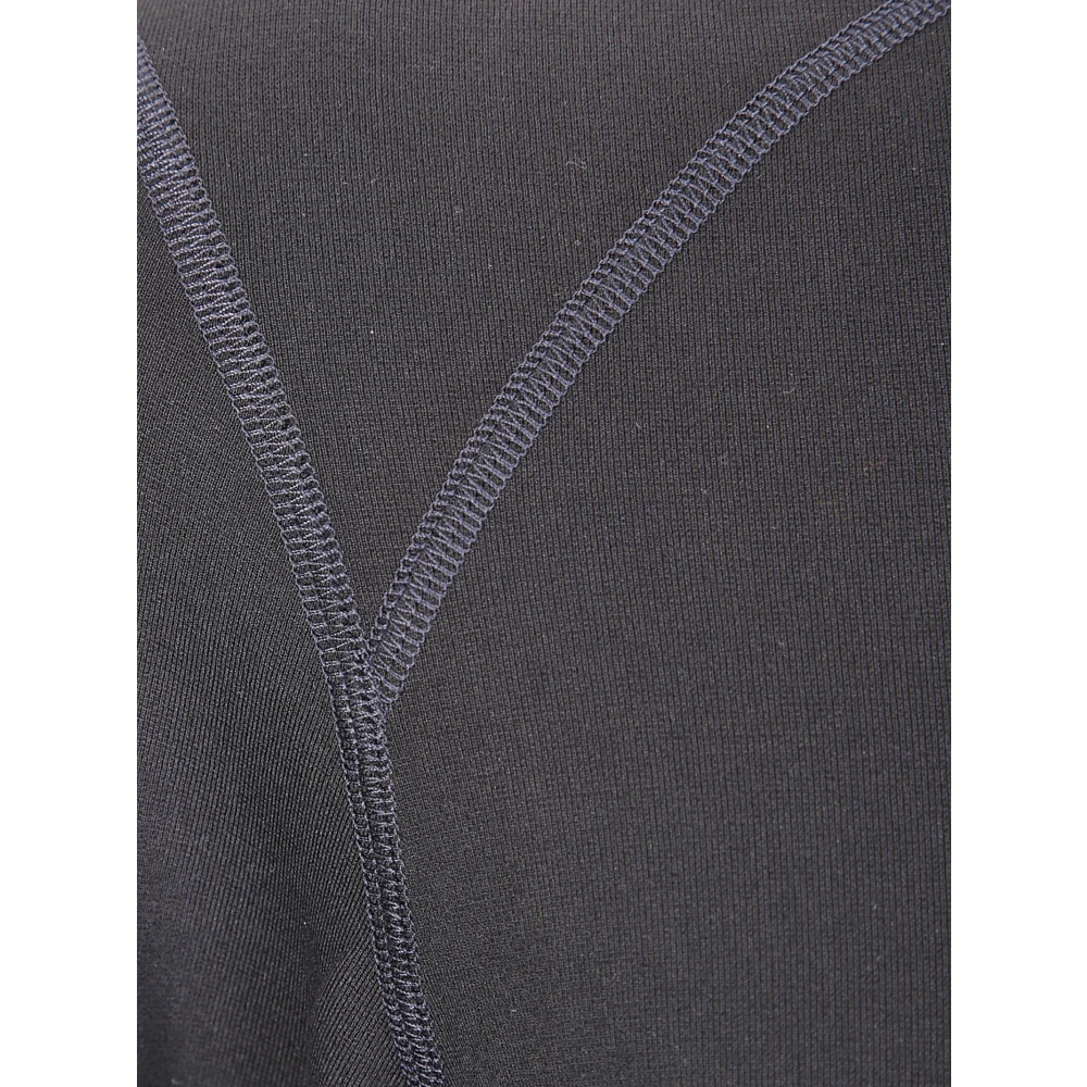 JW Anderson Geborduurde Crew-neck Katoenen Longsleeve T-shirt Black Dames