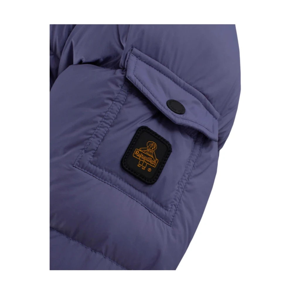 RefrigiWear Stijlvolle Jas voor Mannen Blue Dames