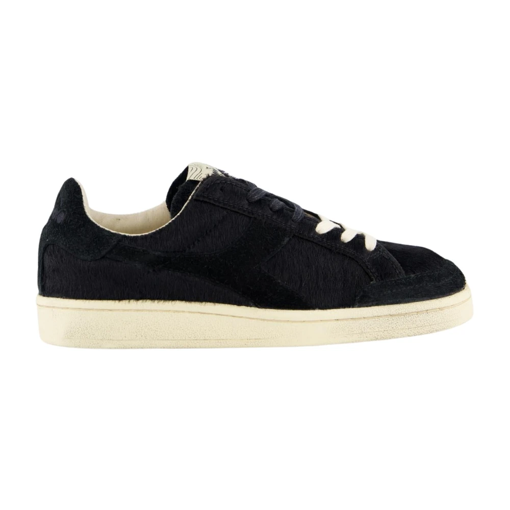 Diadora Luxe Prestige Italiaanse Stijl Schoenen Dames Schoenen Zwart