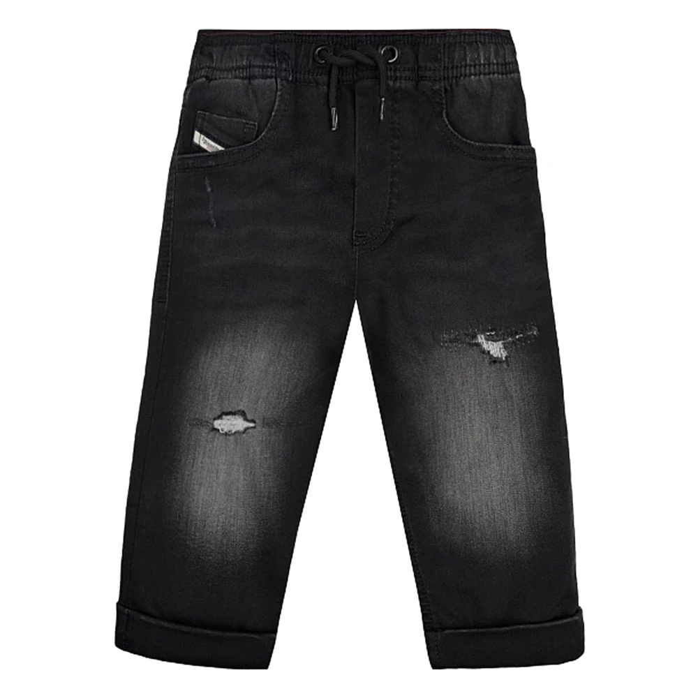 Diesel Boys Black Jeans - Jeans - 9 M - Kids