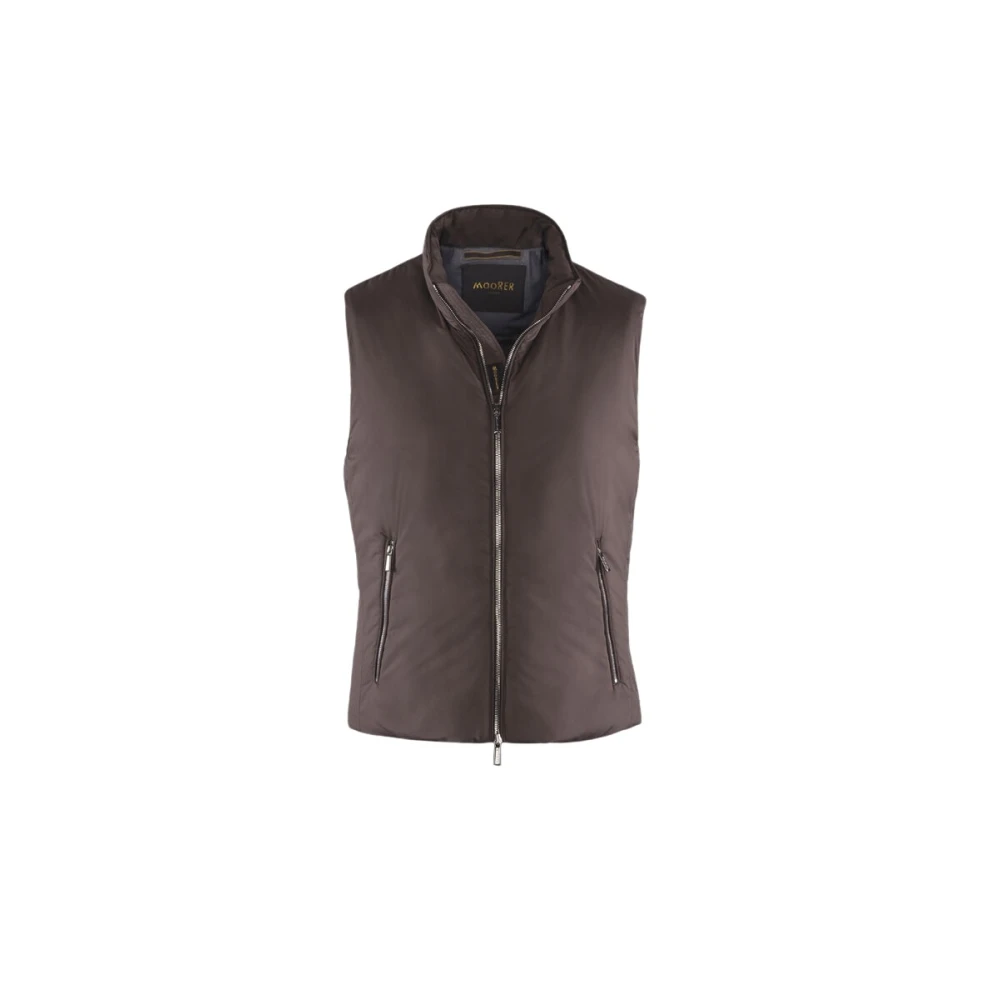 Moorer - Jackets > Vests - Brown - Moorer - Modalova