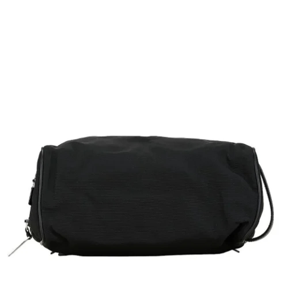 Gucci Vintage Pre-owned Canvas clutches Black Dames