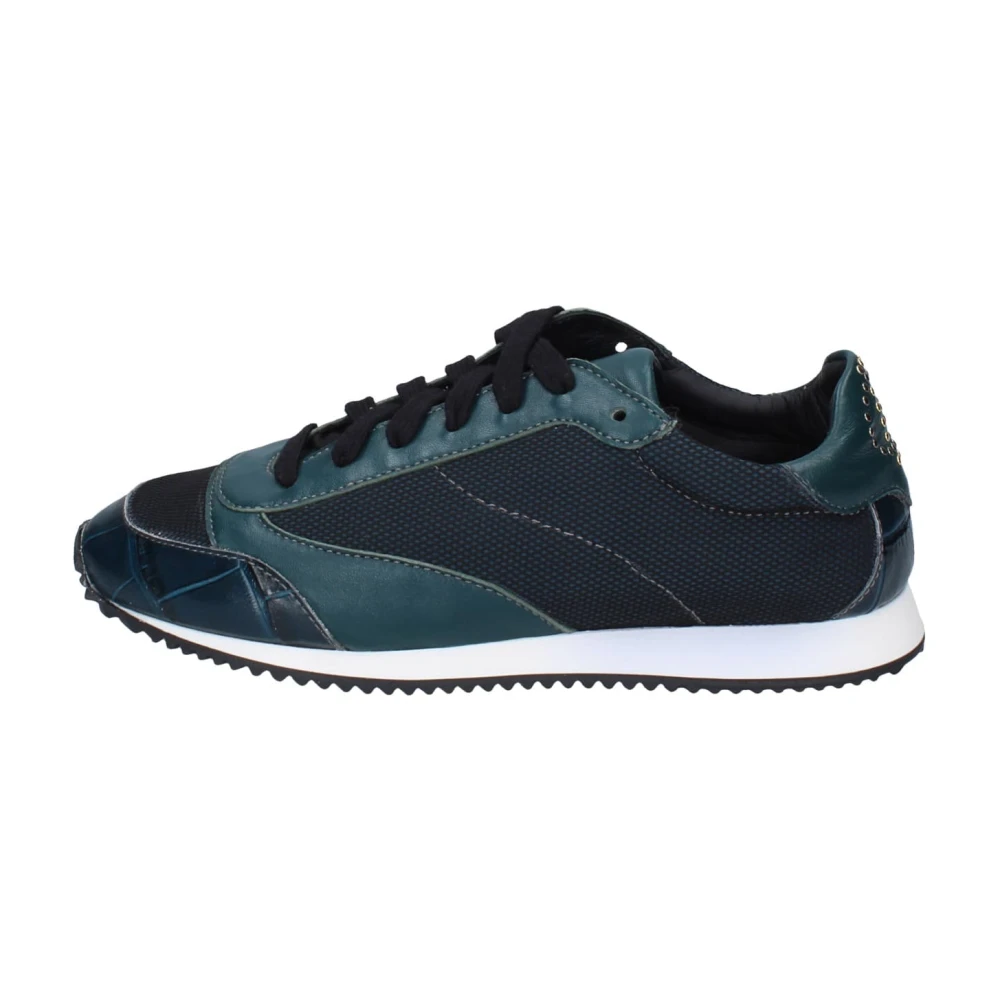Stokton Green Leather Women's Trainers - Female - Sneakers - 3 Uk - Shoes