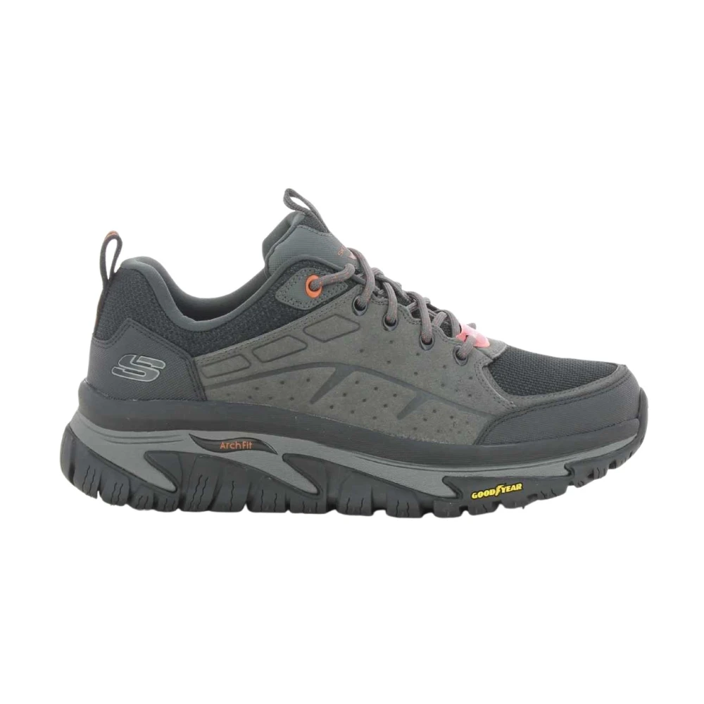 Skechers Grå Arch Fit Road Walker Skor Black, Herr