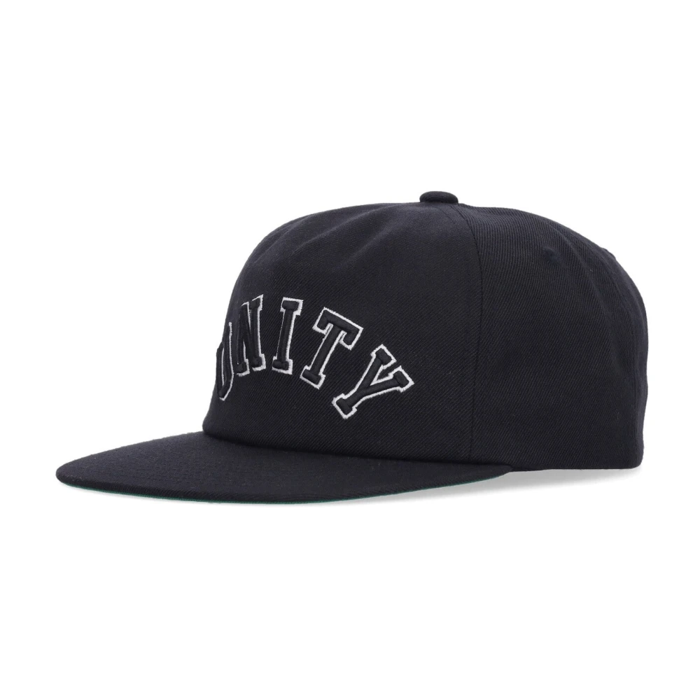 HUF Platte Klep Unity Pet Zwart Black Heren