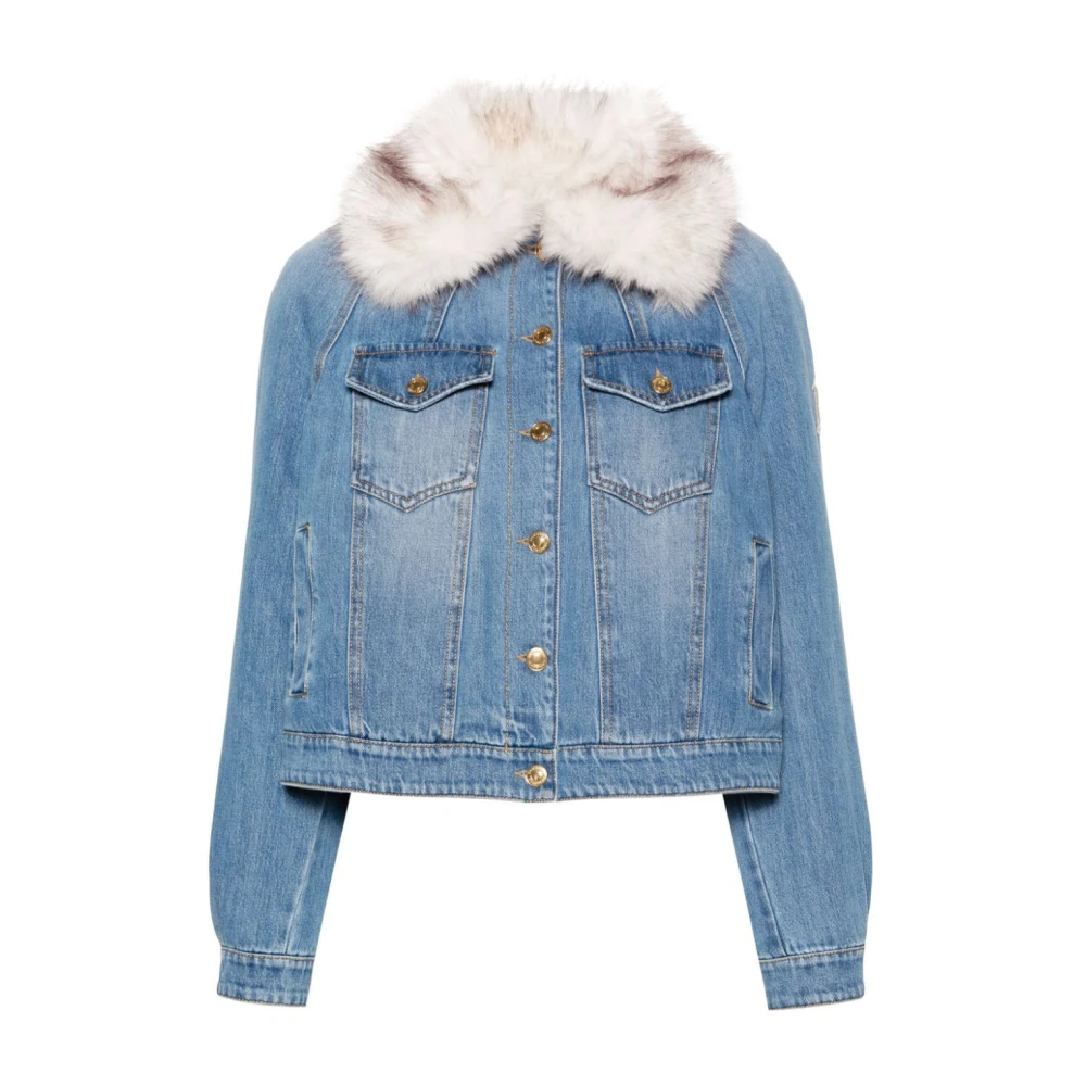 Ermanno Scervino Patch Jas Blue Dames