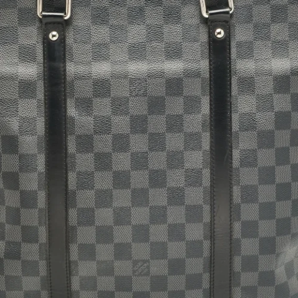 Louis Vuitton Vintage Pre-owned Leather totes Black Dames