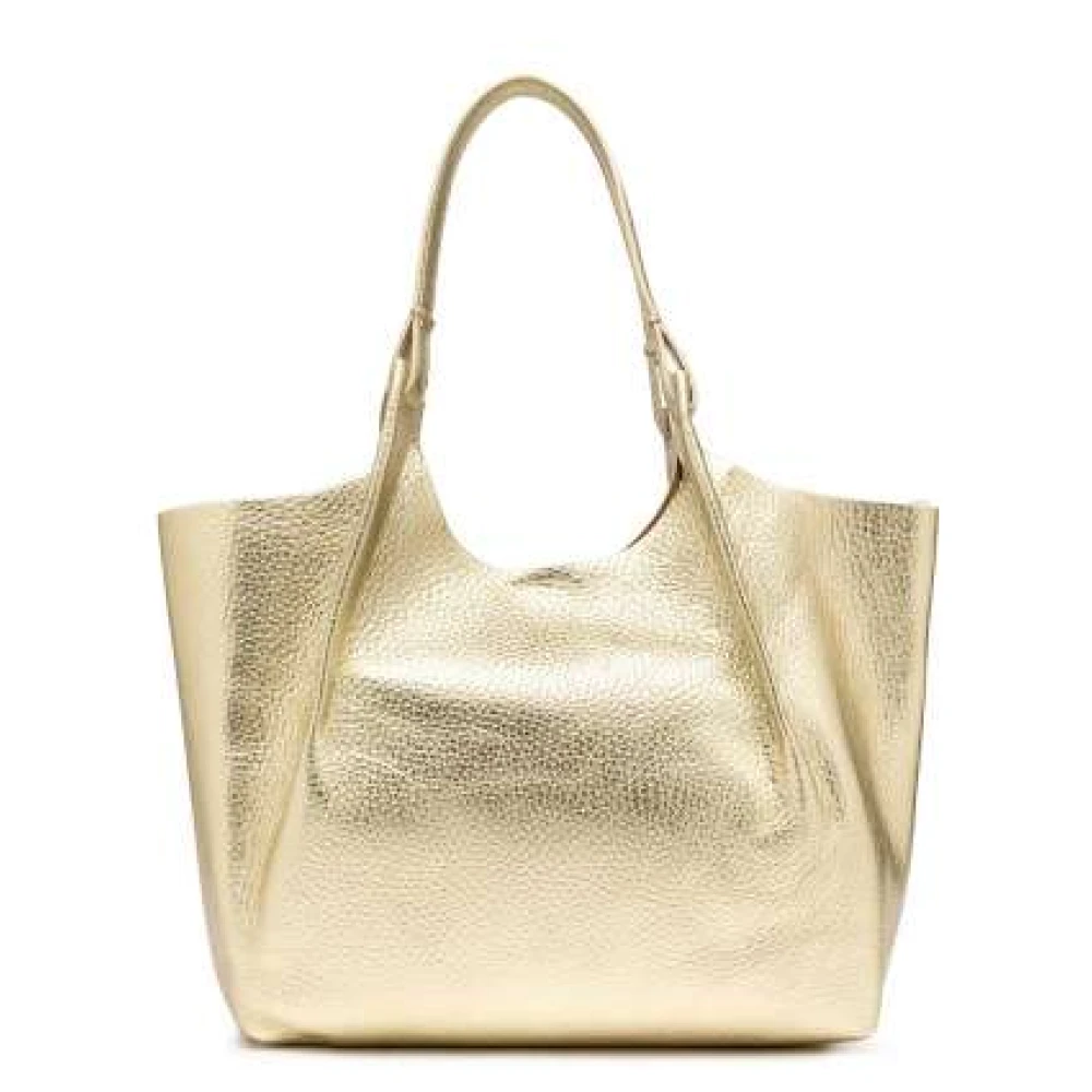 Gianni Chiarini Moderne leren tas Yellow Dames