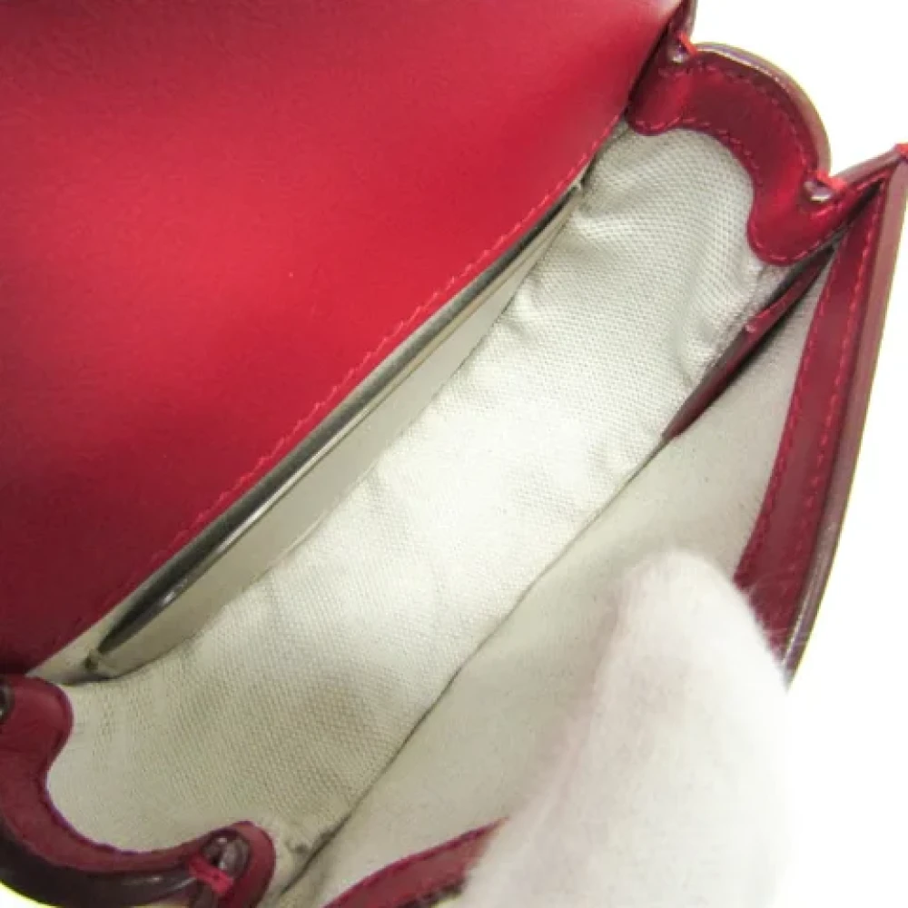Bally Pre-owned Leather shoulder-bags Red Dames