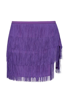 Las Palmas Gonna Frange + Crepe Stretch Skirt
